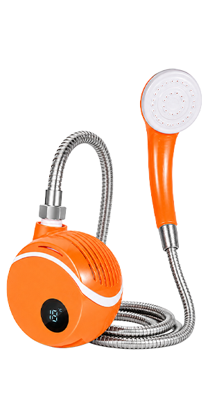 AquaTrail portable shower features